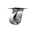 thumbnail image 1 of 4 Inch Heavy Duty Top Plate Semi Steel Swivel Caster with Roller Bearing SCC, 1 of 2
