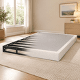 4 Inch Height Full Size Box Spring Mattress Foundation with Cover ...