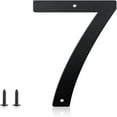thumbnail image 1 of 4 Inch House Numbers and Metal Letters for Outdoor Signs, House Numbers for Outside, Aluminum Address Letters and Numbers for Door, Mailbox, Garden, Perfect for Home or Office (Number 7), 1 of 6