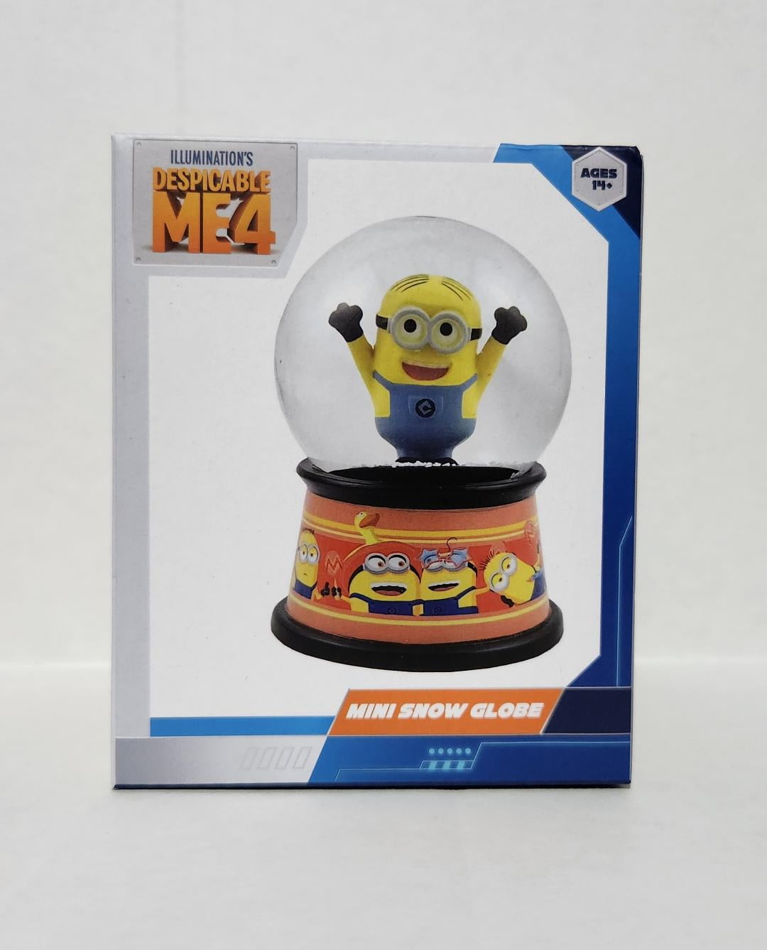 4 Inch Illuminations Despicable Me 4 Minions Bob Mini Christmas Snow Globe, image size:1080x1337