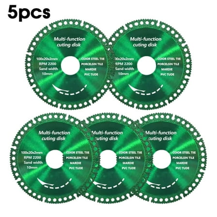 4 Inch Indestructible Disc For Grinder,Multi-Material Cut Off Disc For Angle Cham For Smooth Grinders,Cutting Discs Cutting,