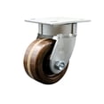 thumbnail image 1 of 4 Inch Kingpinless High Temp Phenolic Wheel Swivel Top Plate Caster SCC, 1 of 2