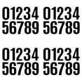thumbnail image 1 of 4 Inch Large Size Number Stickers, 4 Sheet Self Adhesive House Numbers for Mailbox, Trash Cans - Waterproof Vinyl Numbers Sticker, for Easy Backing Peeling, Bold and Easy-to-Read House Number Labels, 1 of 9