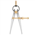 4 Inch Leather Craft Wing Divider, Adjustable Metal Spacing Compass ...