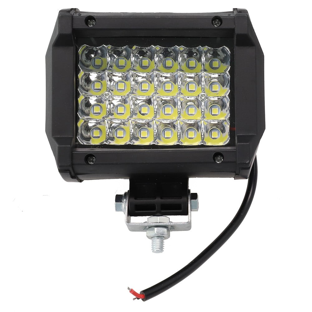 4 Inch Led, 70W Sport Combo Offroad Driving Fog Work Light Bar For Jeep Pickup Truck Trailer Atv White