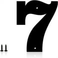 thumbnail image 1 of 4 Inch Metal Modern House Numbers, House Address Letters and Numbers for Outside Signs - Metal Letters Door Numbers Signage Street Address Plaque for Garden Door Mailbox Dr (Number 7), 1 of 6