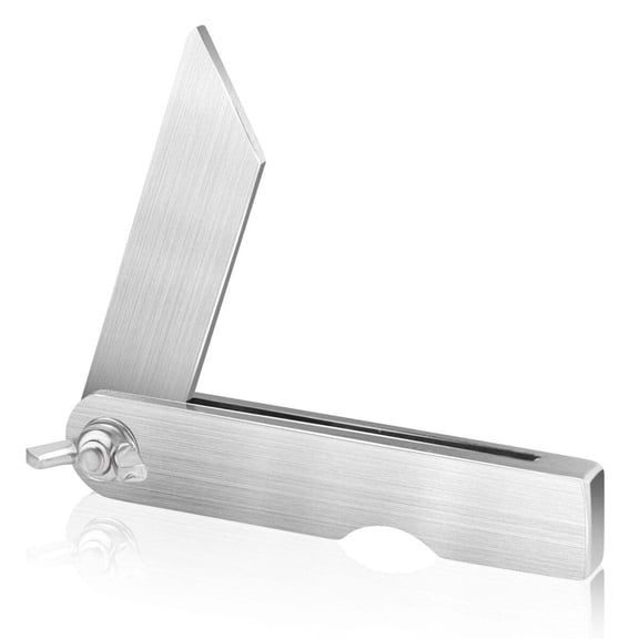 4-Inch Mini Sliding T-Bevel Gauge Protractor, Adjustable Carpenter's Bevel Finder for Precision Woodworking