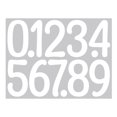 thumbnail image 1 of 4 Inch Number Vinyl Label Stickers Adhesive Decals for Mailbox Car Home, 1 of 9