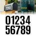 thumbnail image 1 of 4 Inch Number Vinyl Label Stickers - Self Adhesive Large Number Decals, Multicolor Mailbox Number Signs for Car, Home, Address Labels, 1 of 9