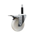 thumbnail image 1 of 4 Inch Nylon Swivel 3/4 Inch Expanding Stem Caster Total Lock Brake SCC, 1 of 2