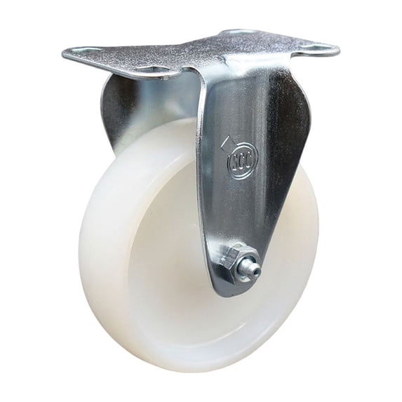 4 Inch Nylon Wheel Rigid Top Plate Caster Service Caster Brand
