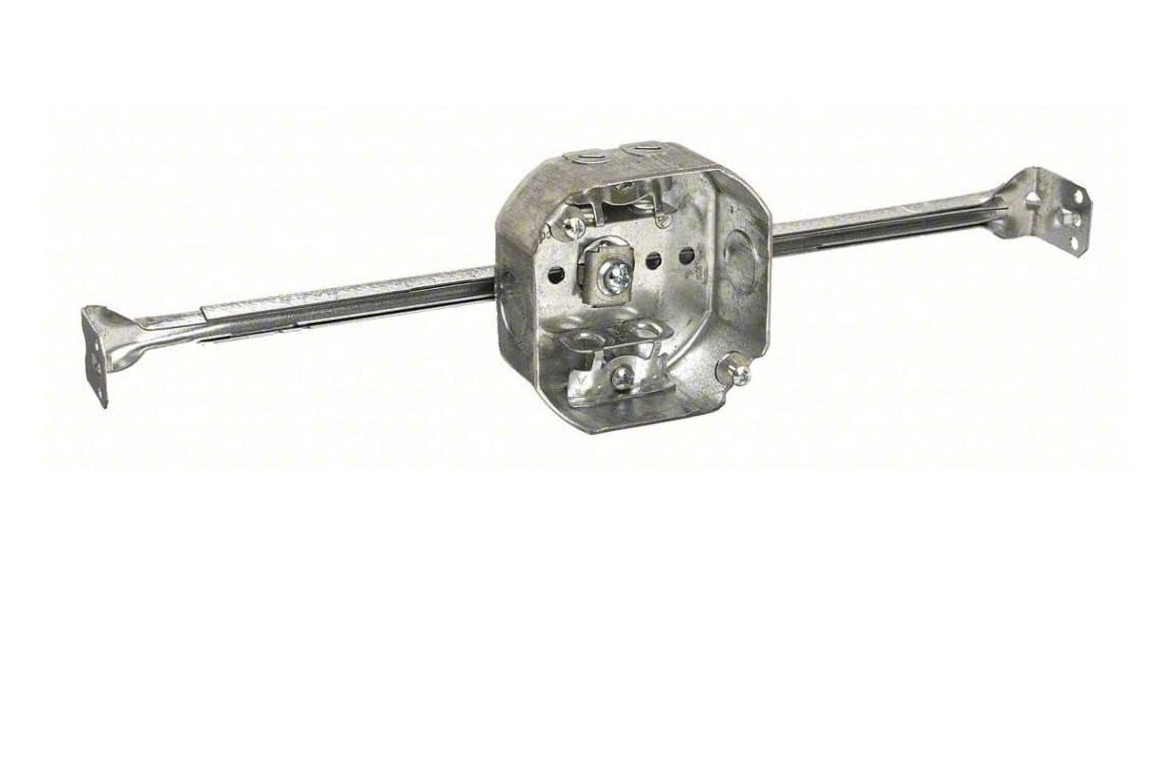4 Inch Octagon Electrical Box With Bar 16"24" Light Fixture Box 11/2