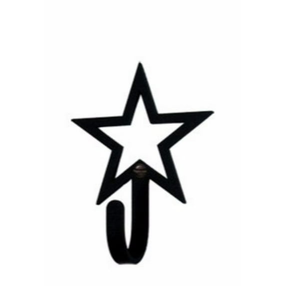 4 Inch Open Star Wall Hook Small