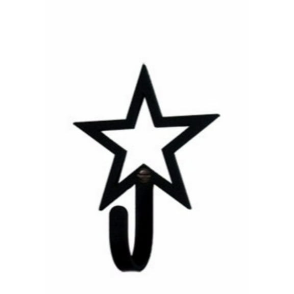 4 Inch Open Star Wall Hook Small