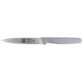 thumbnail image 1 of 4-Inch Paring Knife Straight Edge. Stainless Steel Blade, Extremely Sharp Edge, Dishwasher Safe, Multipurpose Professional Kitchen Utensil, Green Handle, By ICEL, 1 of 1