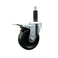 thumbnail image 1 of 4 Inch Phenolic Swivel 1 Inch Expanding Stem Caster Total Lock Brake SCC, 1 of 2