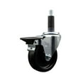 thumbnail image 1 of 4 Inch Phenolic Swivel 1 Inch Expanding Stem Caster with Brake SCC, 1 of 2