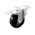 thumbnail image 1 of 4 Inch Phenolic Wheel Swivel Top Plate Caster with Total Lock Brake SCC, 1 of 2