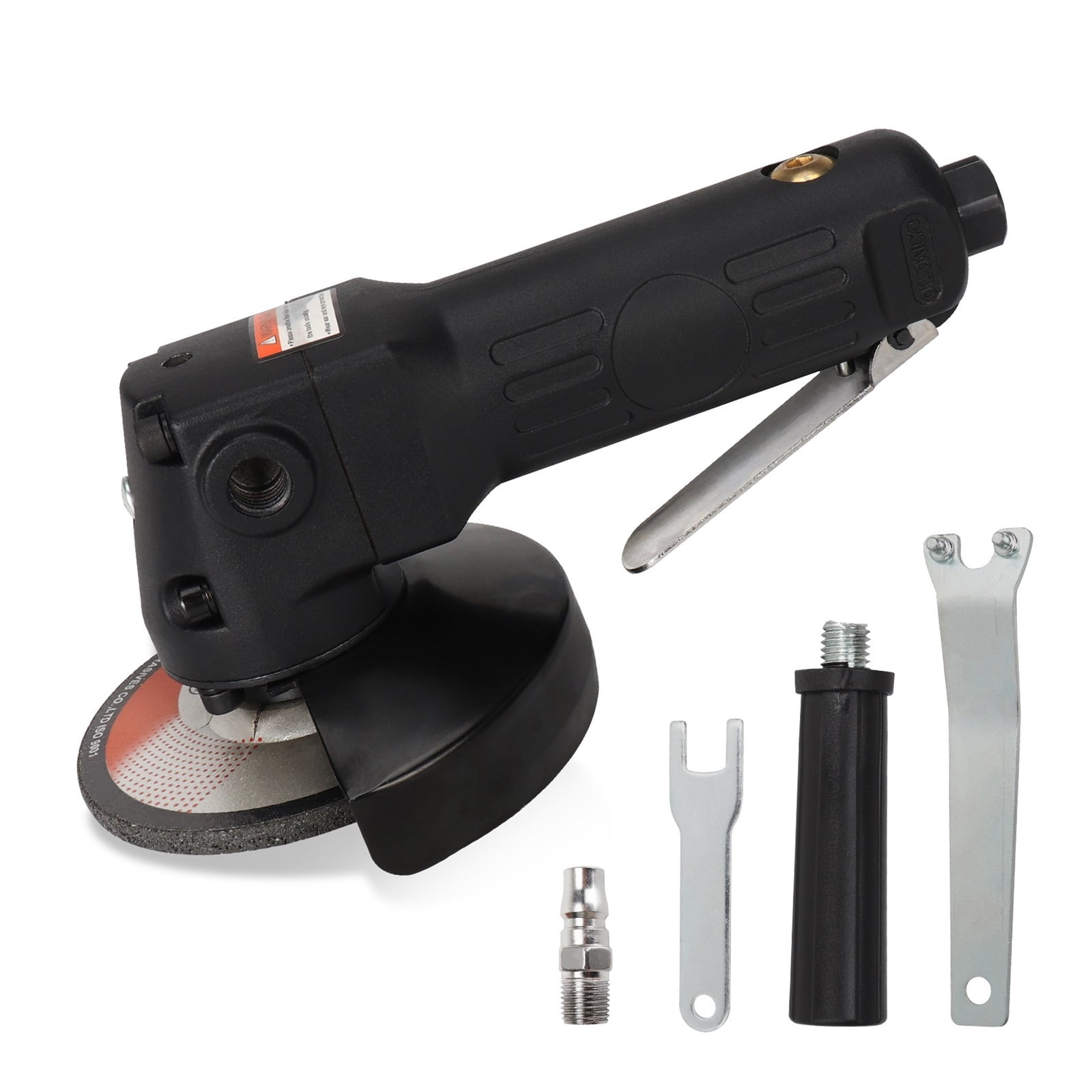 4 Inch Pneumatic Angle Grinder Grinding Wheel Air Polishing Grinding Machine for Metal Wood Cutting Polishing Pneumatic Tool ,Low Vibration