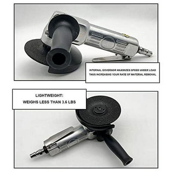 4 Inch Pneumatic Angle Grinders 13000RPM Hand Grinding Power Tool For Heavy Duty