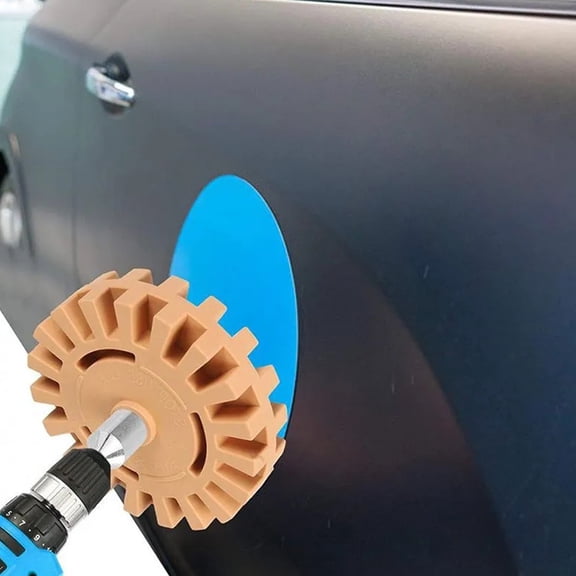 4-Inch Pneumatic Degreaser Wheel For Removing Adhesives And Paint Residues, Degreaser Head With Quick-Connect Adapter For Easy Tool Attachment, 4-Inch Size For Efficient