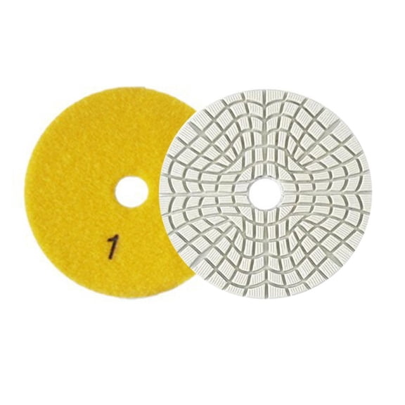 4 Inch Polishing Pads Set 3 Steps For Marble And For Granite Dry/Wet Grinding