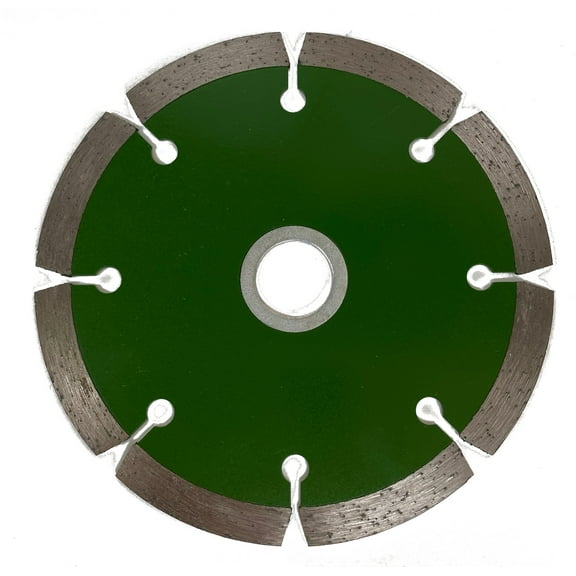 4-Inch Premium Segmented Diamond Saw Blade for Cutting Concrete, Bricks, Stone, and Masonry Materials, Dry/ Wet Cutting