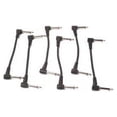 thumbnail image 1 of Peavey 4" Right Angle Ra/Ra Patch Cable 6 Pack For Pedal Patching (69580) New, 1 of 1