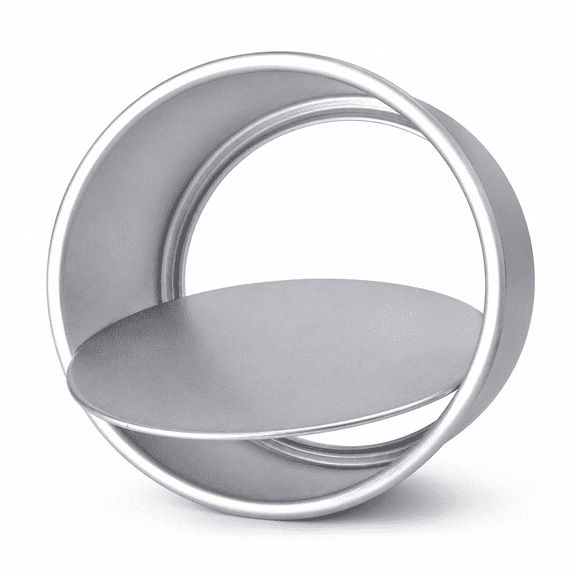 4 Inch Round Cake Pan, Non-Stick Cake Baking Pans with Removable Bottom, Aluminum Cheesecake Pan Chiffon Cake Mold