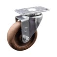 thumbnail image 1 of 4 Inch SS High Temp Glass Filled Nylon Wheel Swivel Top Plate Caster SCC, 1 of 2