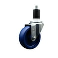 thumbnail image 1 of 4 Inch SS Solid Poly Wheel Swivel 1-1/2 Inch Expanding Stem Caster SCC, 1 of 2