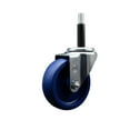 thumbnail image 1 of 4 Inch SS Solid Poly Wheel Swivel 3/4 Inch Expanding Stem Caster SCC, 1 of 2