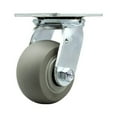 thumbnail image 1 of 4 Inch SS Thermoplastic Rubber Wheel Swivel Caster with Ball Bearing SCC, 1 of 2