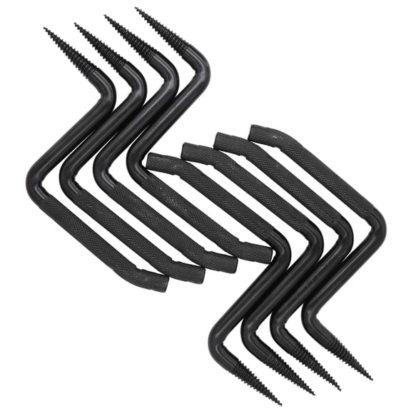 4 Inch Screw-in Tree Steps For Hunting  Can Hold Up To 705 Lbs Fits Climbing Stands With Slip-resistant Knurling Pattern (8pack)