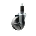 thumbnail image 1 of 4 Inch Semi Steel Wheel Swivel 1-1/4 Inch Expanding Stem Caster SCC, 1 of 2