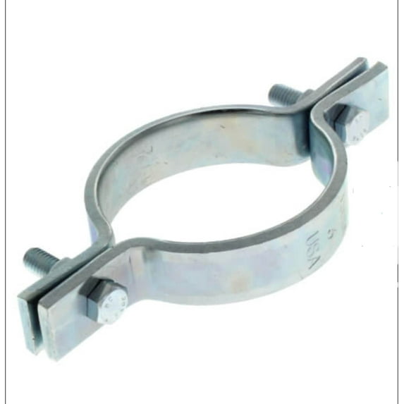 4 Inch Short Eared Riser Clamp,Pipe Clamp (5 Pack)