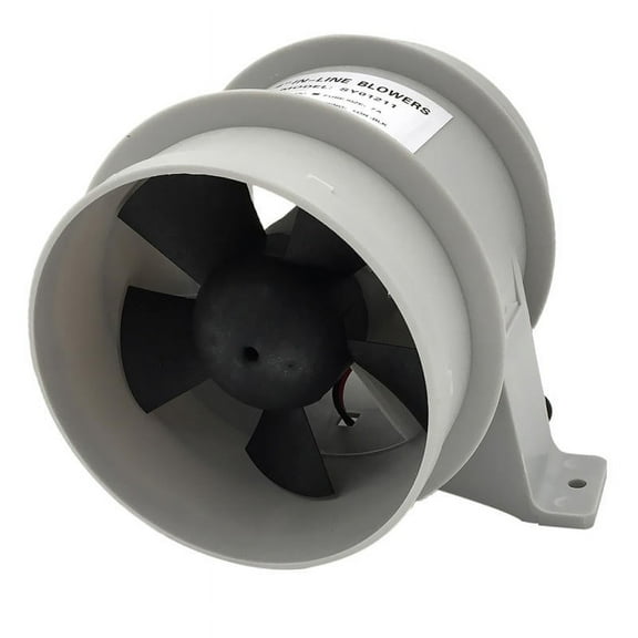 4 Inch Silent Inline Blower, 12V Quiet Air- Fan for Air Circulation in
