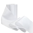 thumbnail image 1 of GTYBOVA 4 Inch Silk Satin Ribbon – 25 Yards , Frayed Edge for Gift Wrapping, Wedding Bouquets, Baby Shower Decor, Bridal & Holiday Crafts White, 1 of 8