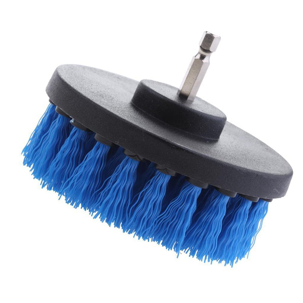 4 Inch Soft Drill Brush Attachment for Cleaning Carpet & Leather and