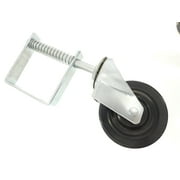 4-Inch Spring Loaded Gate Caster, 125 Pound Capacity, Fence Hardware, by Tech Team