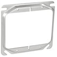 thumbnail image 1 of 4 Inch Square 1/4 Inch Raised Two Gang Device Ring, 1 of 1