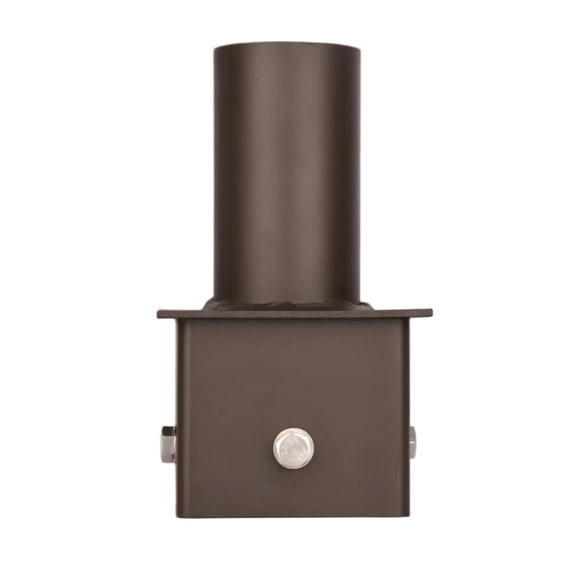 4 Inch Square Pole Tenon Adapter for LED Parking Lot Solar Street Floodlights