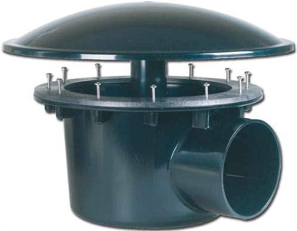 4 Inch Sump Bottom Drain With Dome For Koi Fish Pond Or Koi Fish