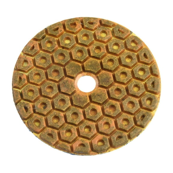 4 Inch Super Diamond Polishing Pads Copper Bond Wet for Granite Marble Concrete 50#