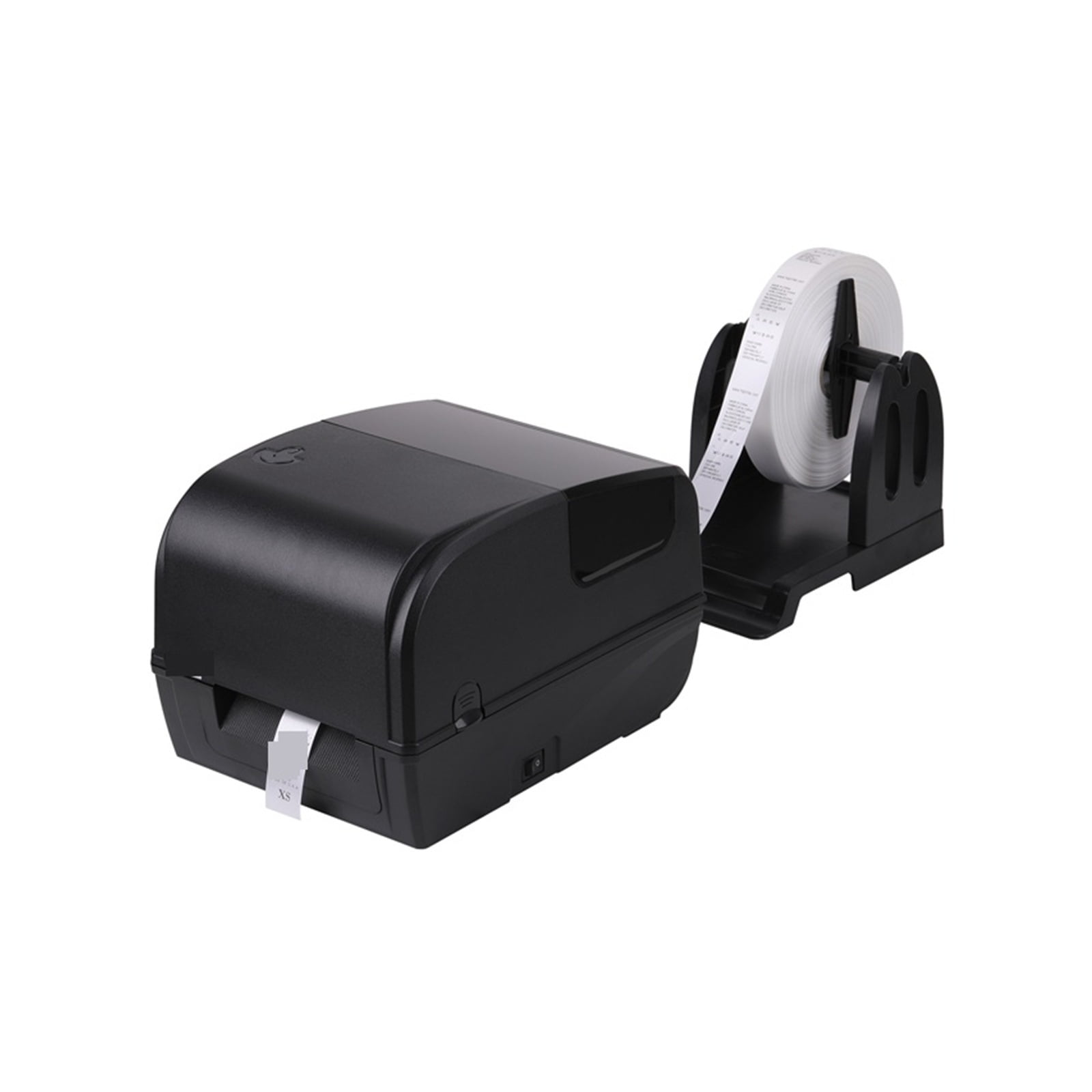 4 Inch Thermal Transfer Label Printer with Satin Ribbon Washing Clothing Label for Wash Care Label