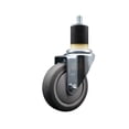 thumbnail image 1 of 4 Inch Thermoplastic Rubber Wheel Swivel 1-7/8 Inch Expanding Stem Caster SCC, 1 of 2