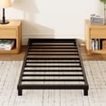 thumbnail image 1 of Arhomefurni 4 inch Twin Size Bed Frame, Heavy Duty Metal Low Profile Platform Bed, No Box Spring Needed, Noise Free, Easy Assembly, Black, 1 of 8