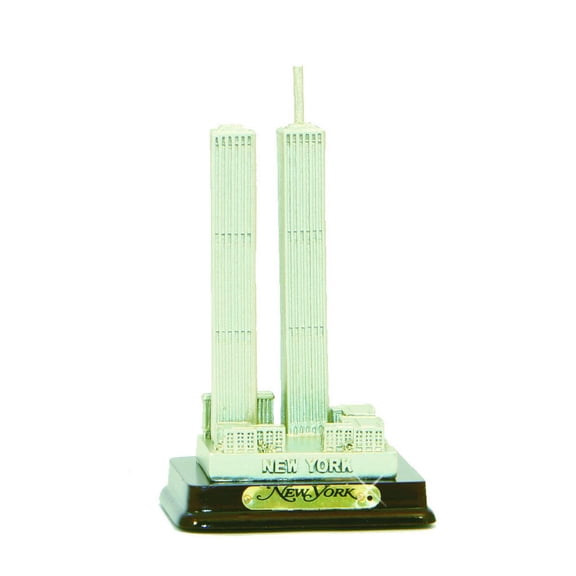4 Inch Twin Towers Statue Replica