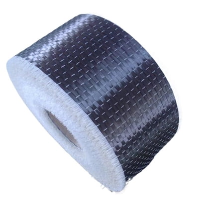 4-Inch Uni-Directional Carbon Fiber Fabric for Structural Repair, 12K 300gsm Reinforcement Cloth
