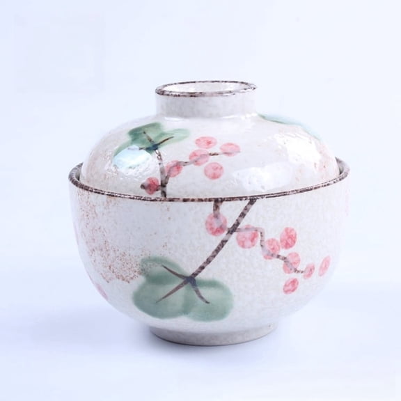 4 Inch Vintage Floral Ceramic Gaiwan Tea Bowl With Lid Traditional Chinese Porcelain Covered Bowl For Tea Brewing Soup Rice Serving Home Kitchen Decor Multi Floral Pattern Styles